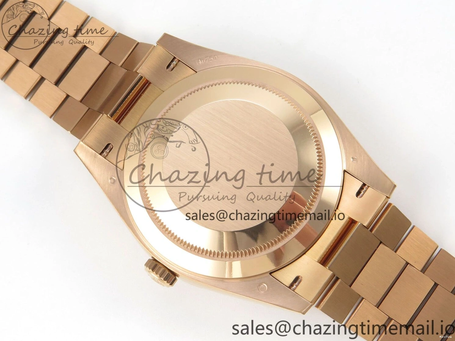 MiroTime 0113 Day Date 40 RG 228235 THBF 1:1 Best Edition RG Marker Dial on President Bracelet VR3255 V3 (Gain Weight) Seasonal 260